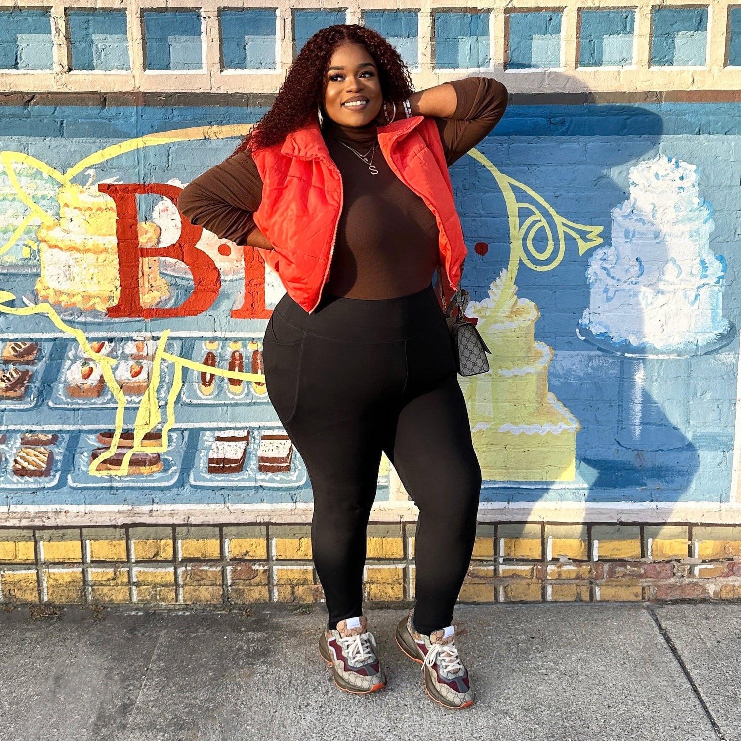 Leggings longs anti-squat (V2) - 3 paires en noir