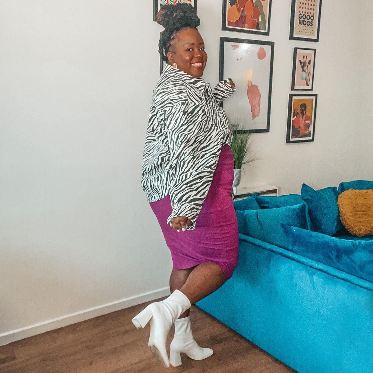 Jupe crayon - Figgy Pudding