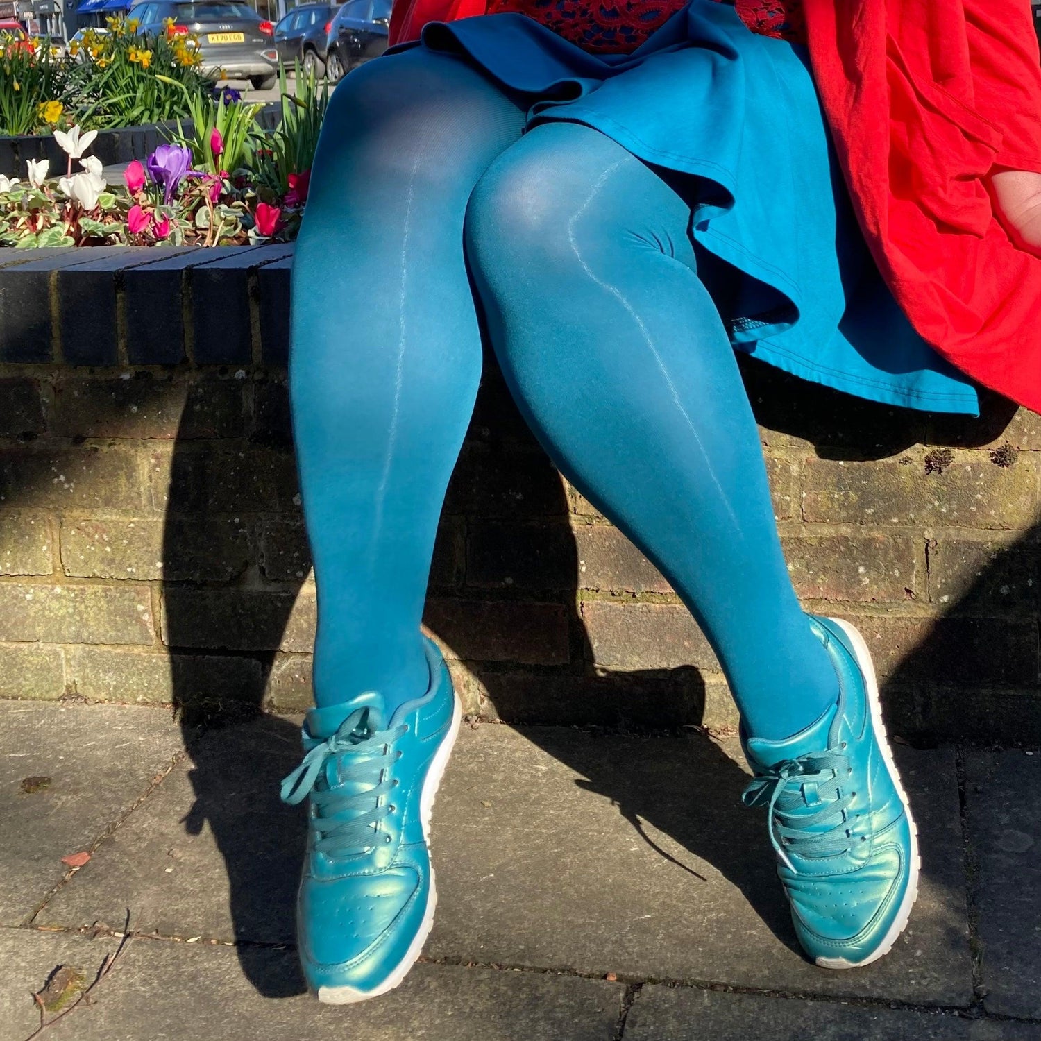 Collant 80 deniers - Blueberry Muffin