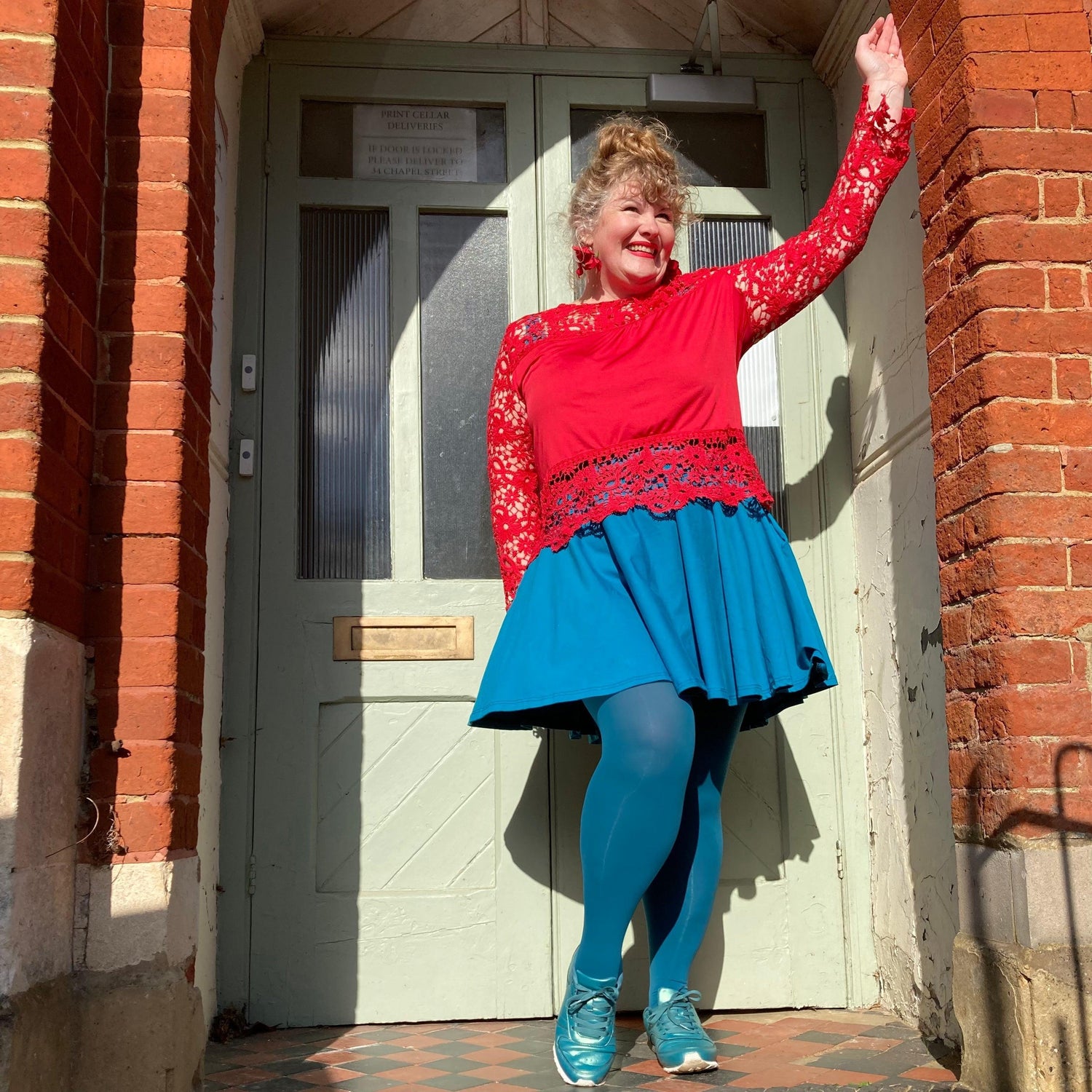 Collant 80 deniers - Blueberry Muffin