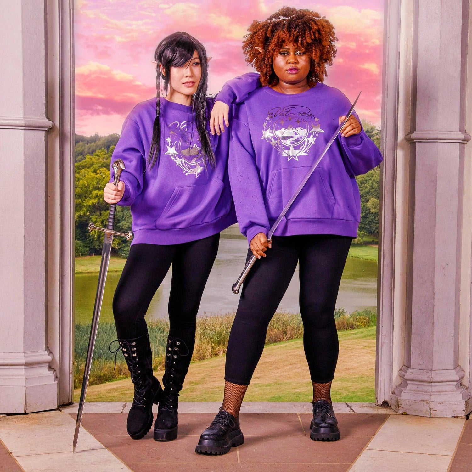 Sweat en coton biologique ACOTAR - Velaris