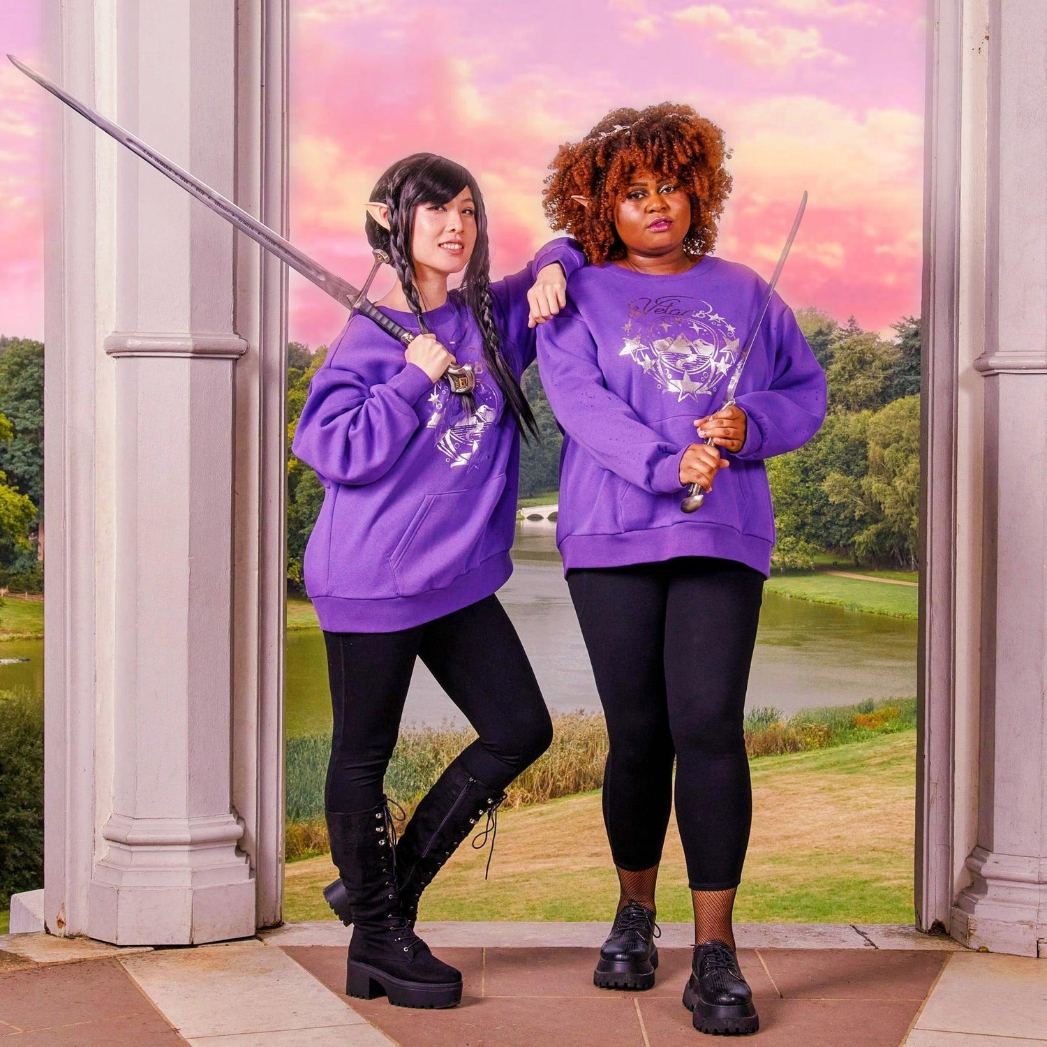 Sweat en coton biologique ACOTAR - Velaris