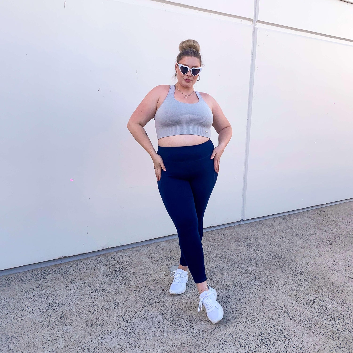 Leggings longs Squat Proof - Marine