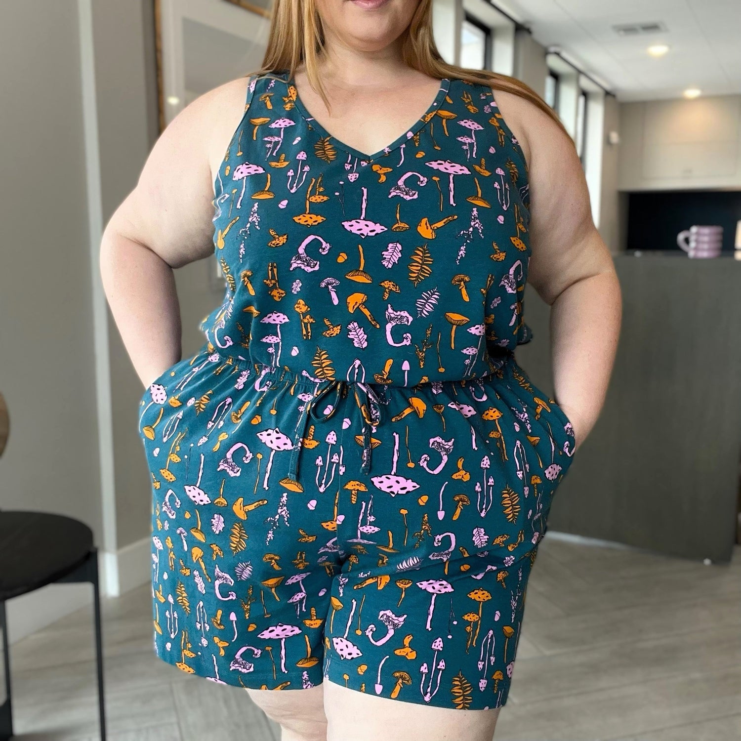 Gilet de pyjama en coton biologique - Mushie Patch