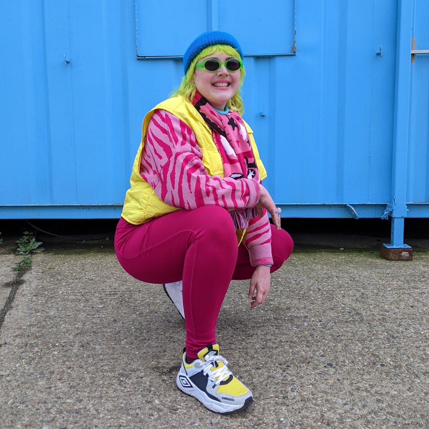 Leggings longs Squat Proof - Raspberry Pie