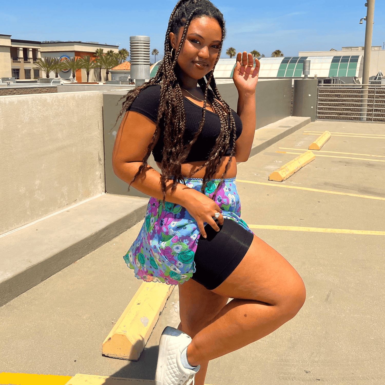 Stay Cool Chub Rub Shorts - Shorty - Noir