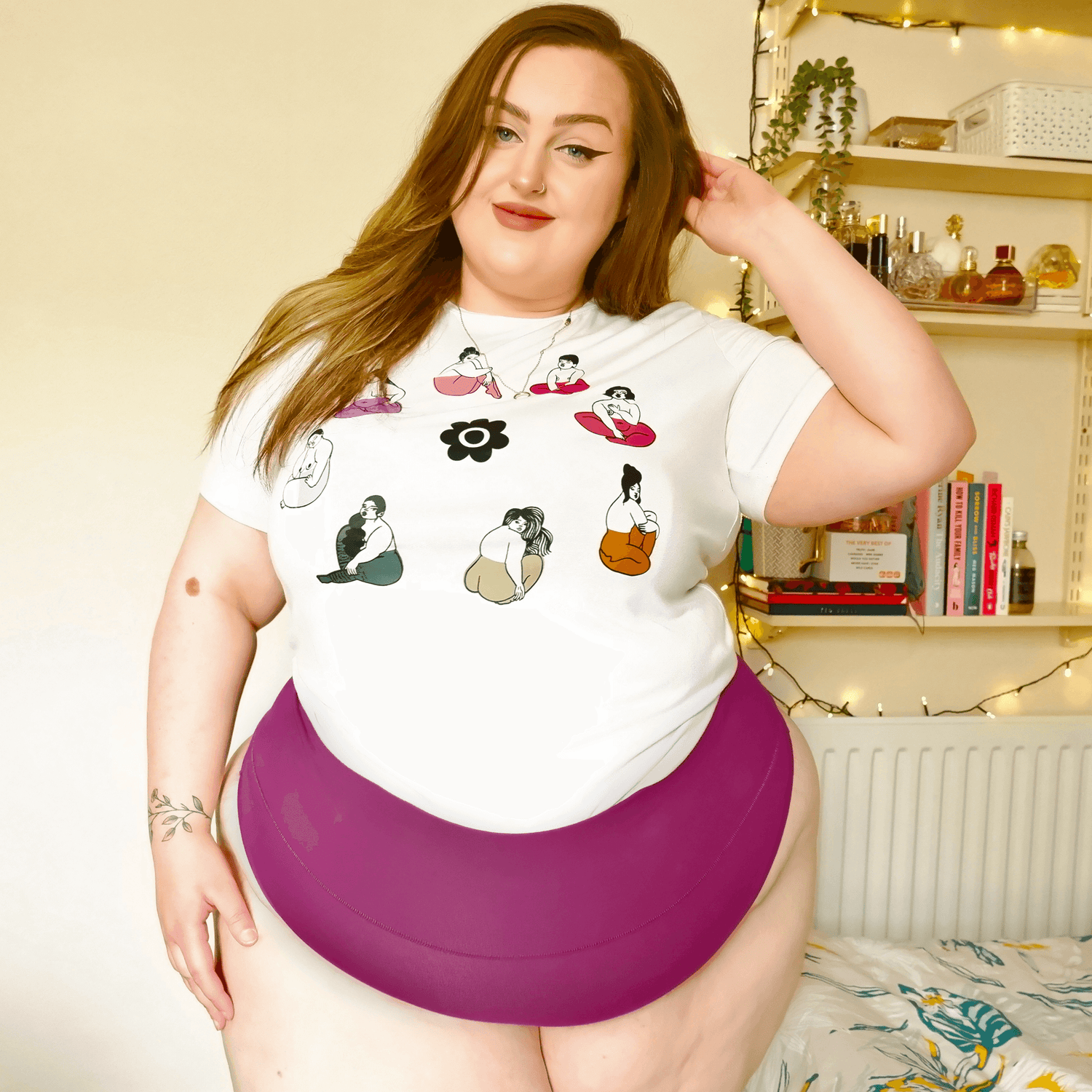 String en coton biologique - Figgy Pudding