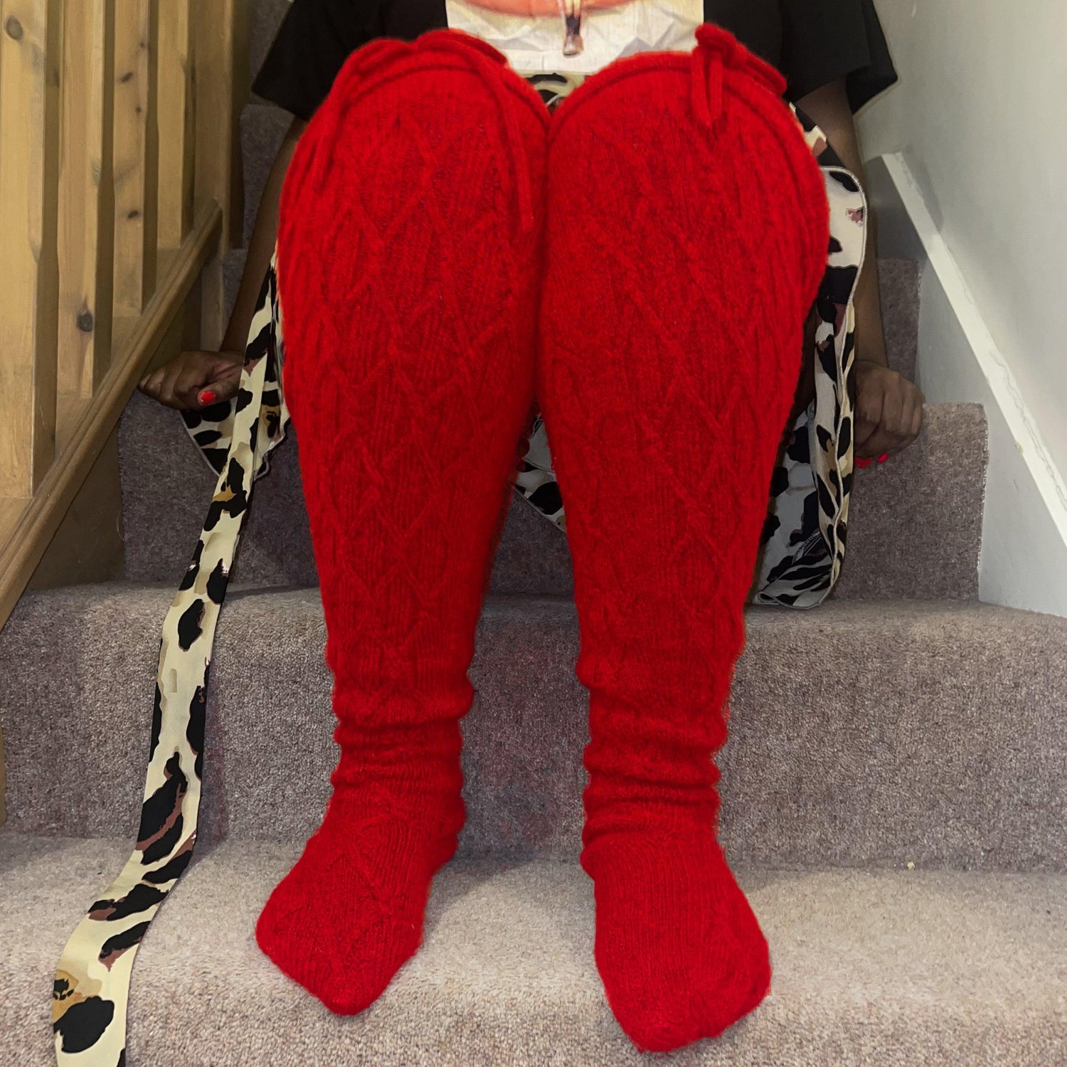 Chaussettes à hauteur de cuisse - Lobster