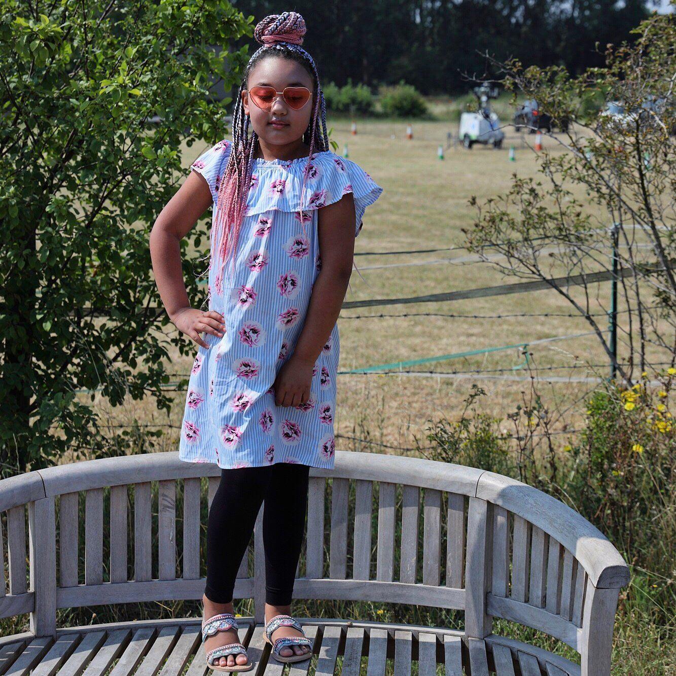 Collants - Collants sans pieds pour enfants - Noirs