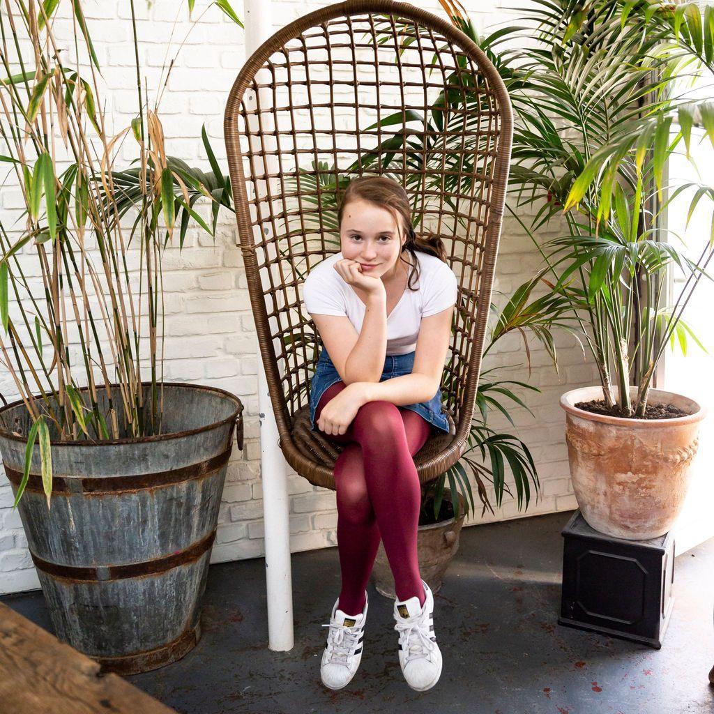 Collants Tween - Bourgogne