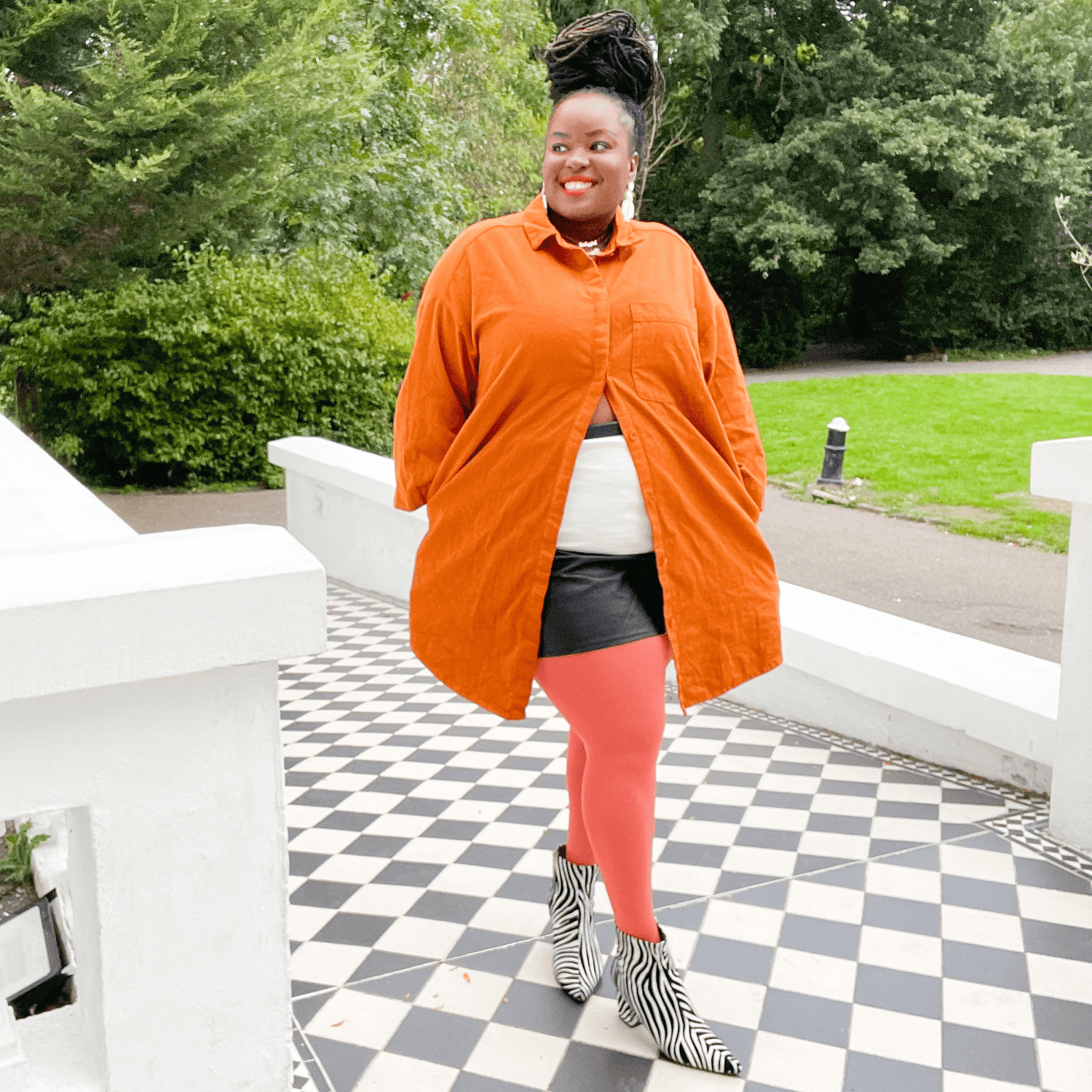 Collant 80 denari - Peach Party - Snag