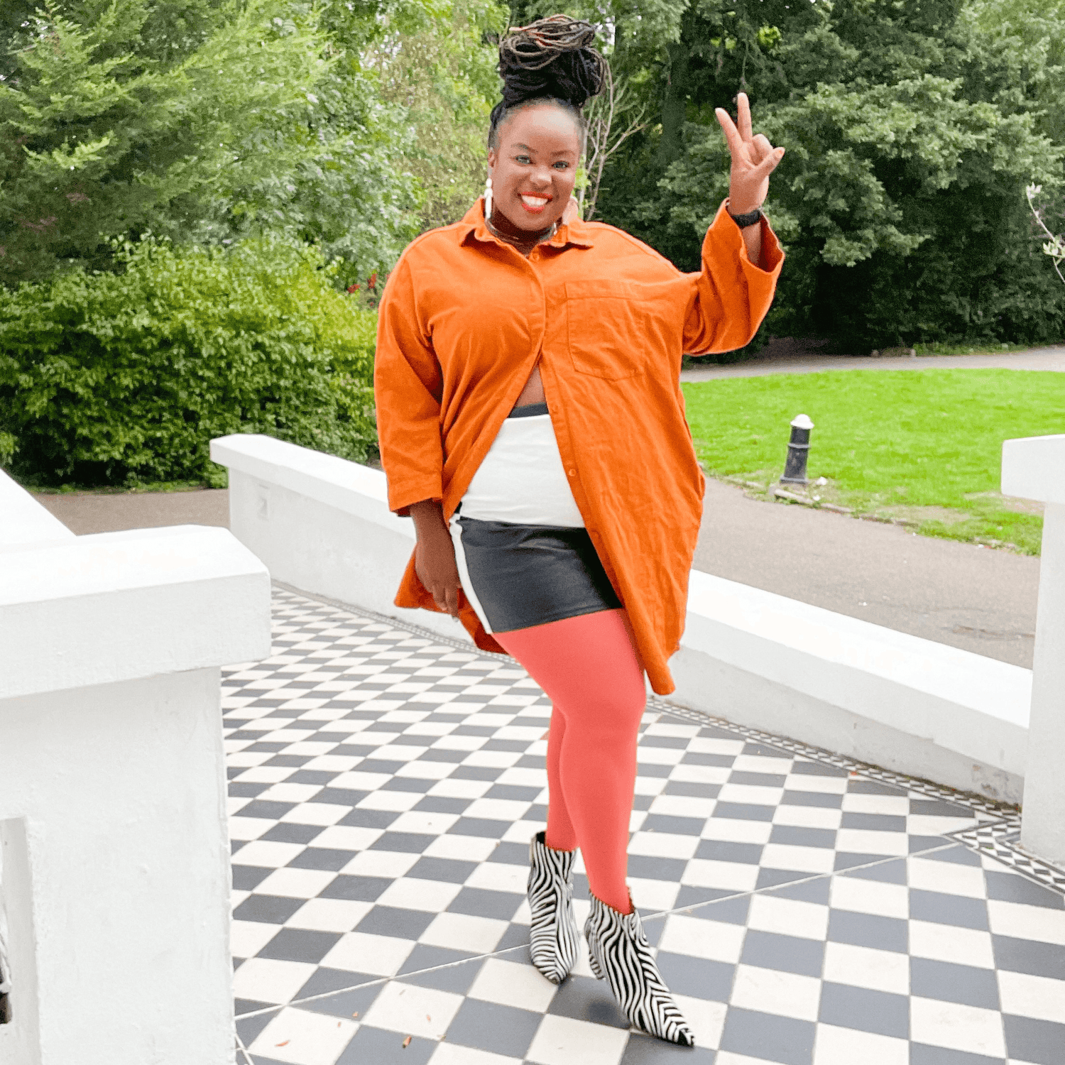 Collant 80 denari - Peach Party - Snag