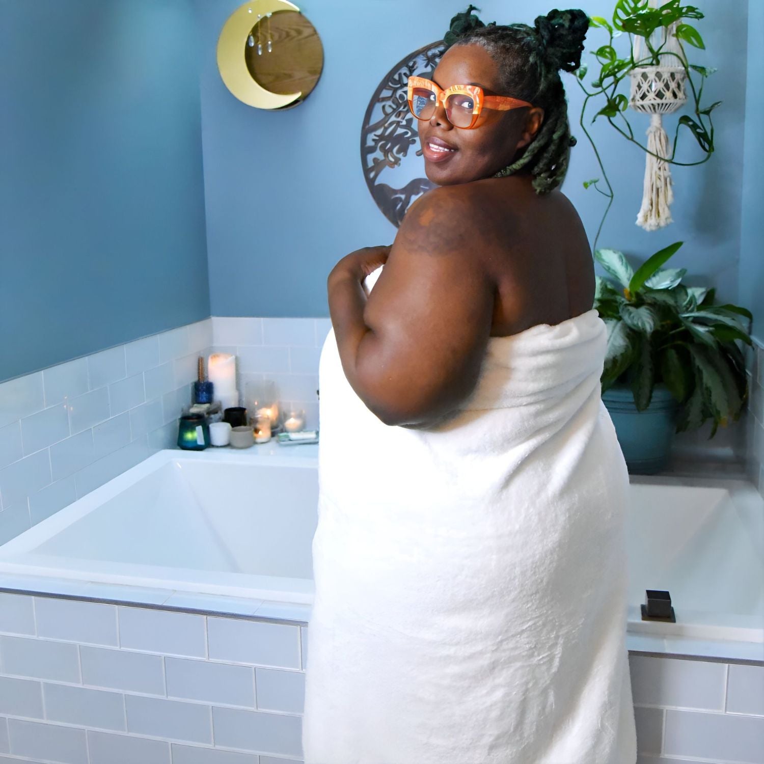 Asciugamano Big Softee - Bianco