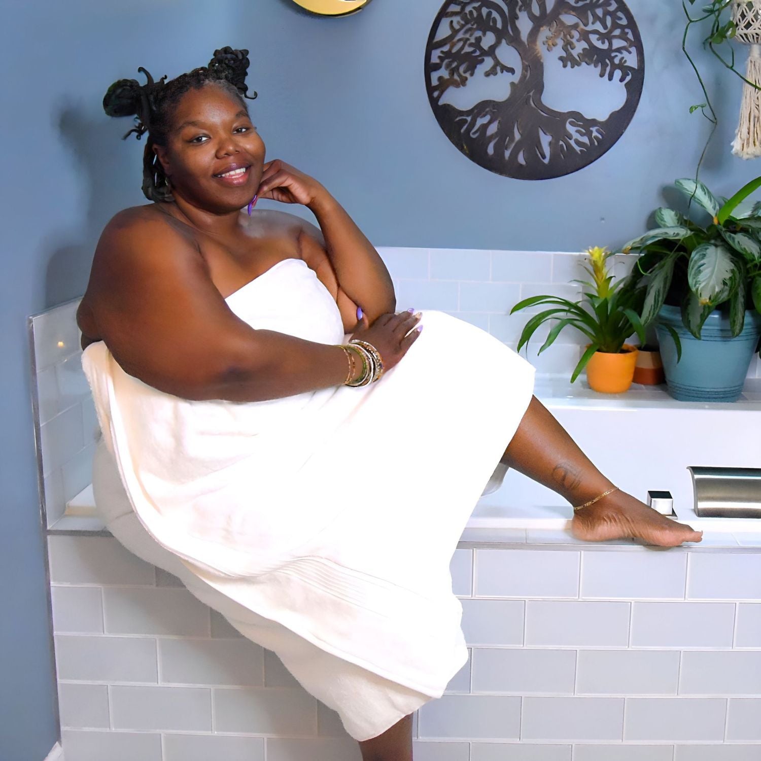 Asciugamano Big Softee - Bianco