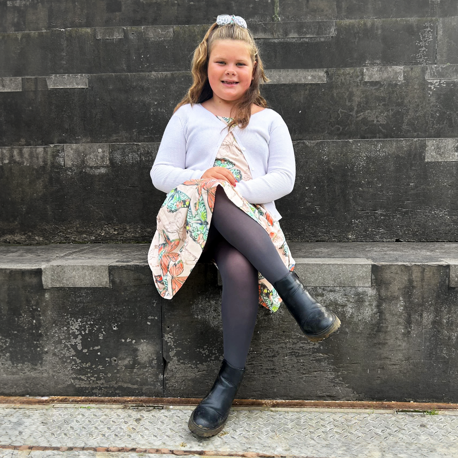 Collant per bambini - Grigio ardesia