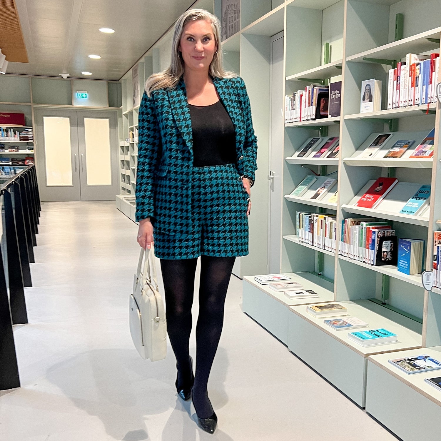 Collant a compressione leggera Huggy - Nero