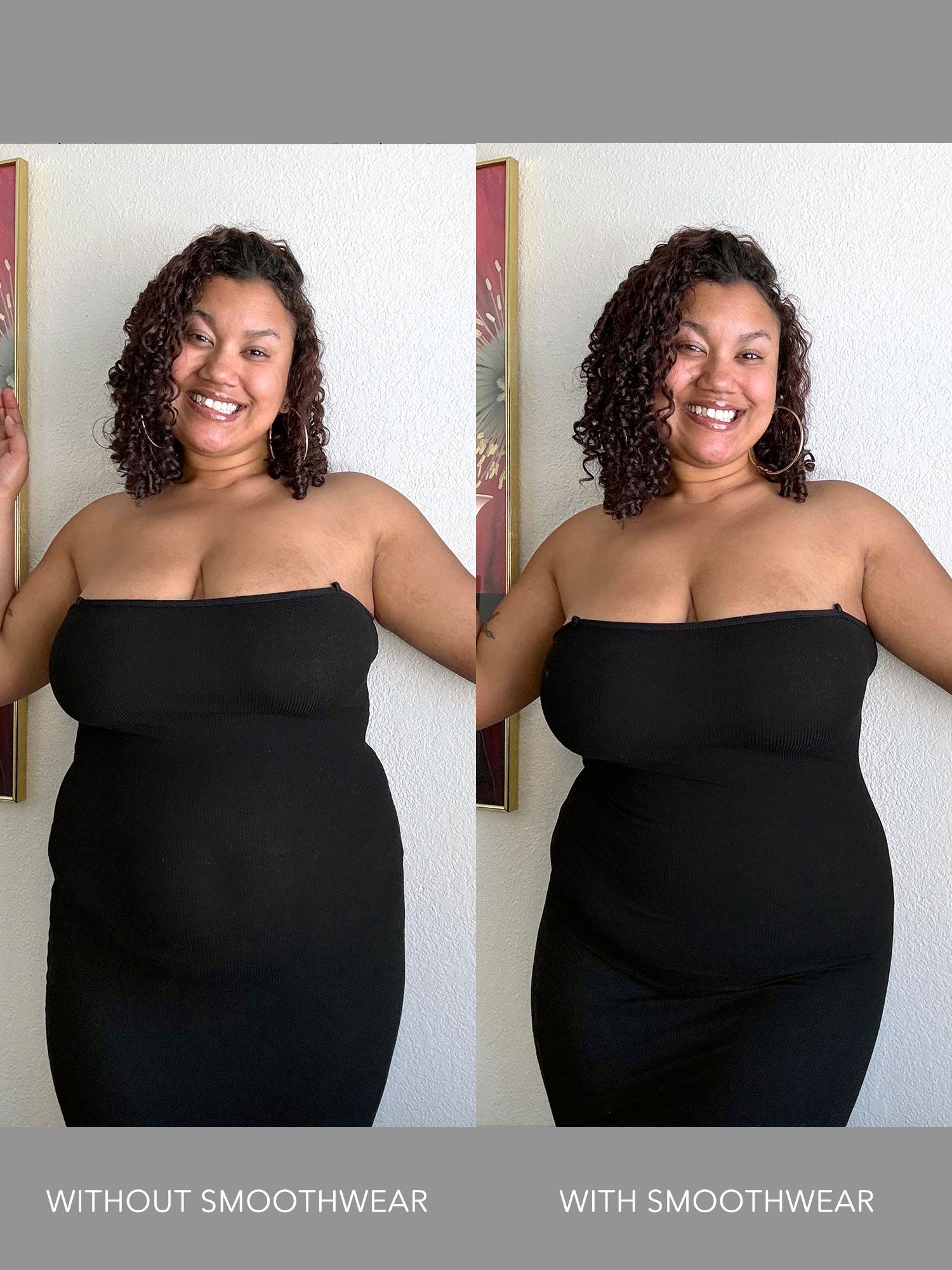 Pantaloncini a vita alta Smoothwear - Opulent