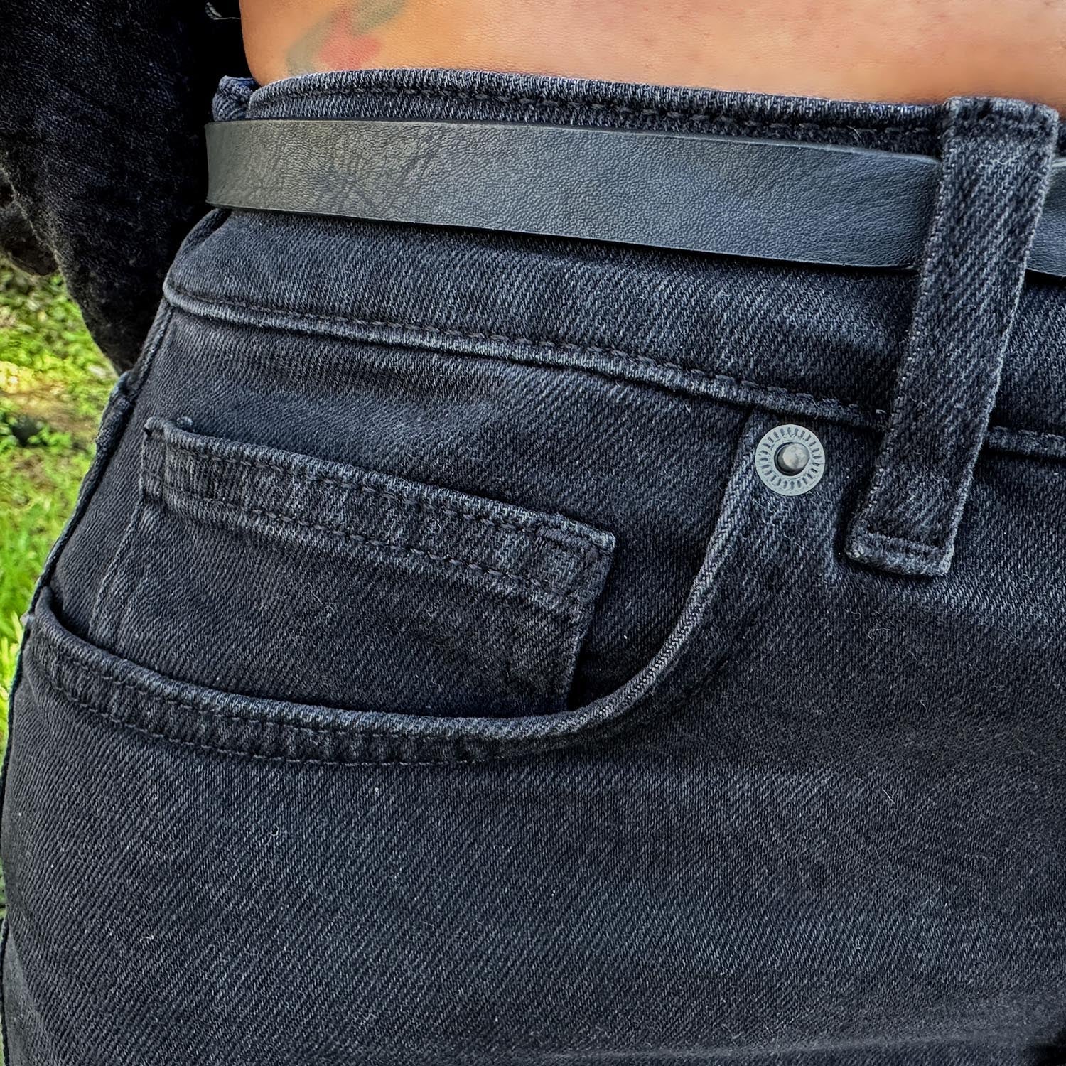Jeans mamma biologici - Mare Nero