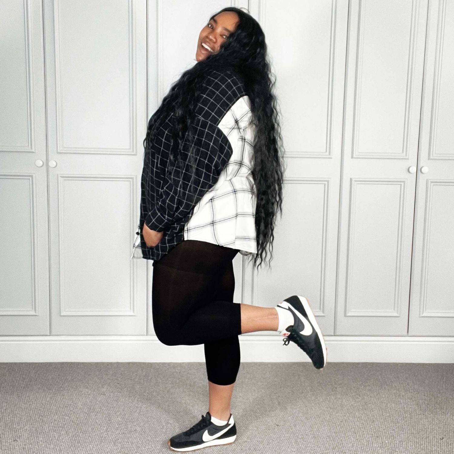 Collant Stay Cool Capri - Nero