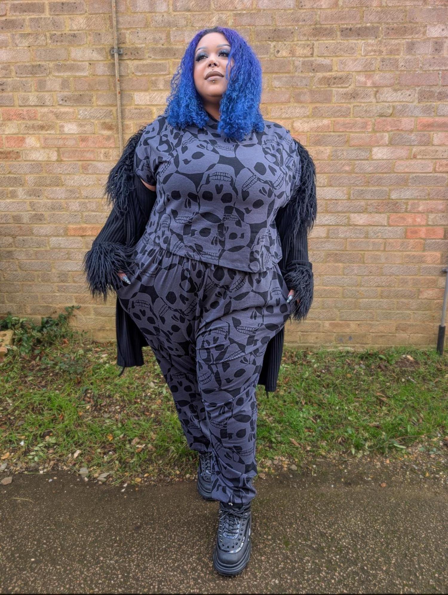 Maglietta PJ Boxy in cotone organico - Catacomb