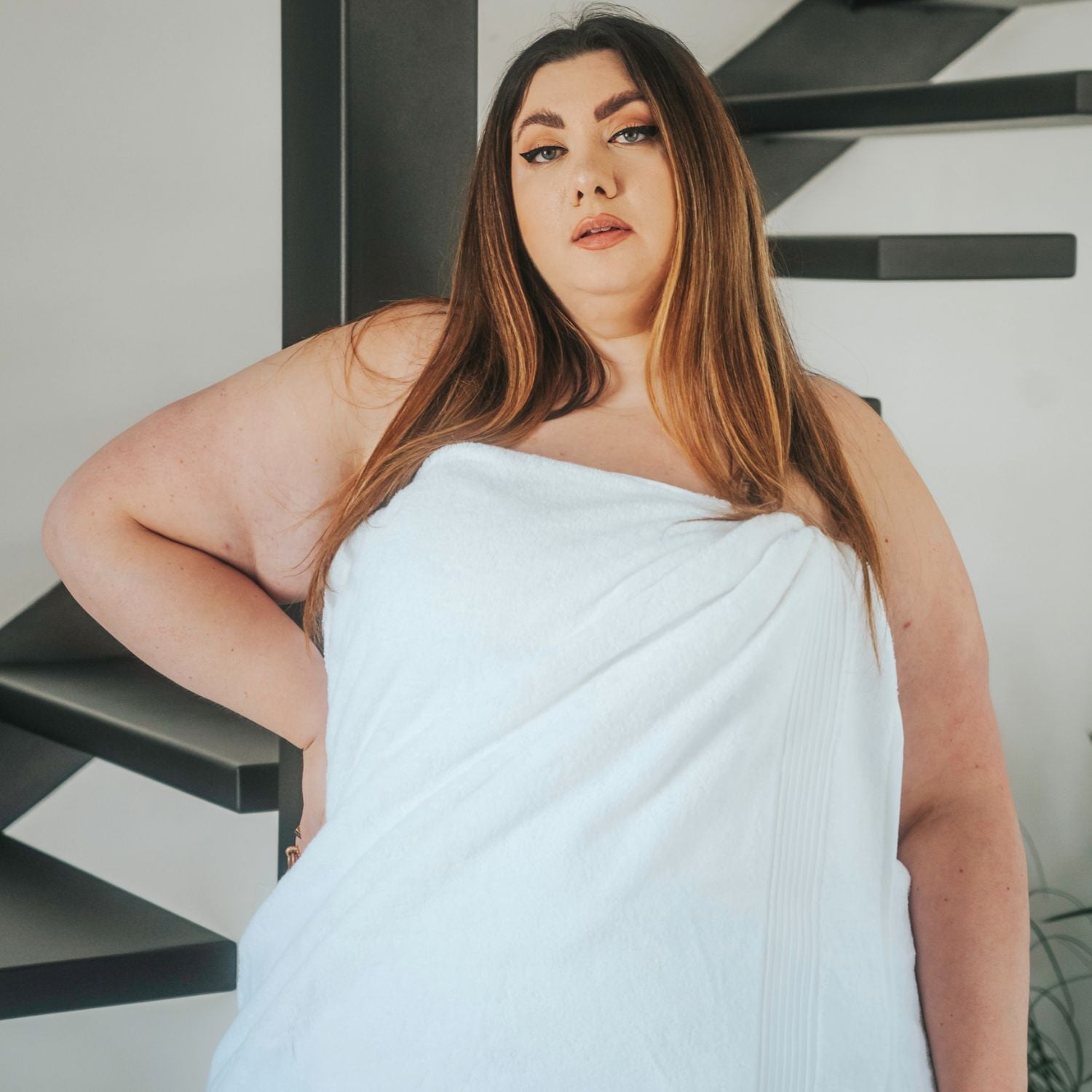 Asciugamano Big Softee - Bianco