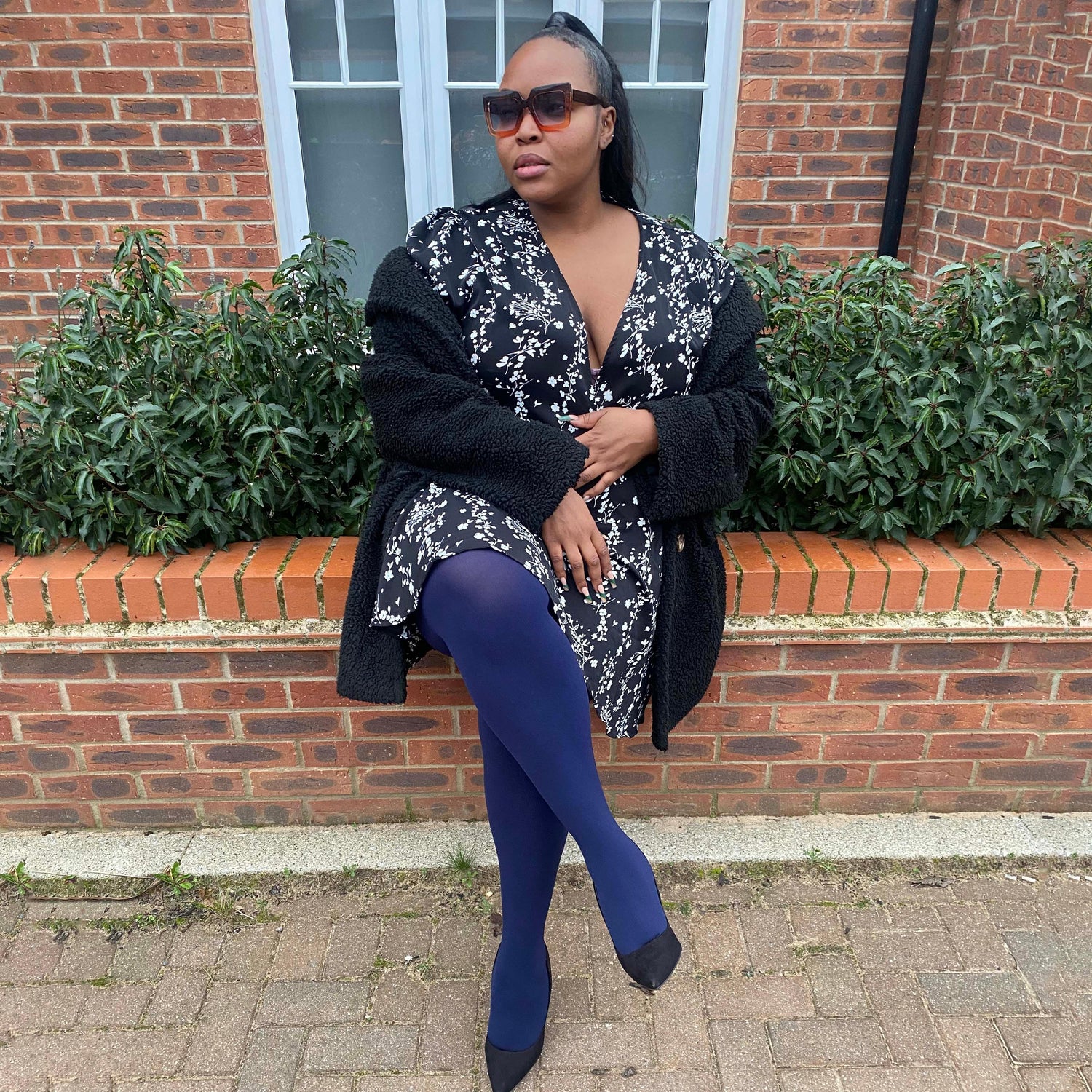 Collant 120 denari - Navy