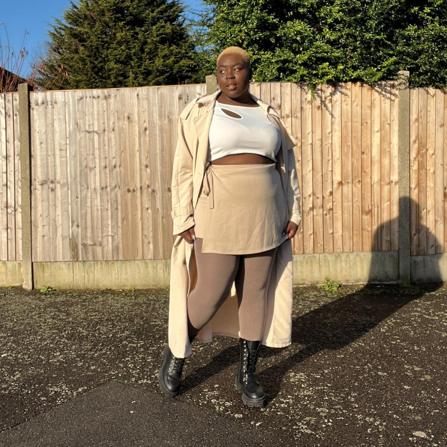 Core Tights - Collant in lana merino - Sand Dollar