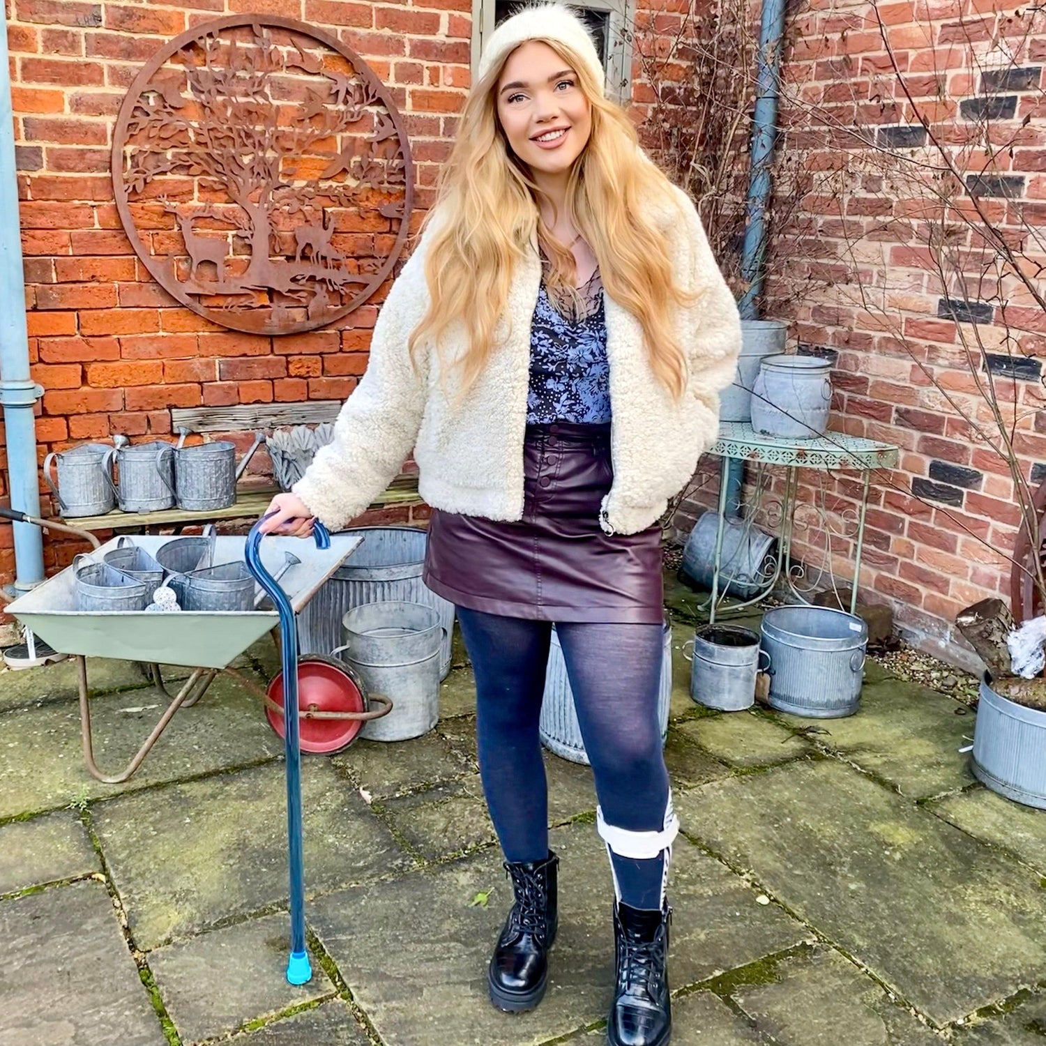 Collant in lana merino - Royal Navy