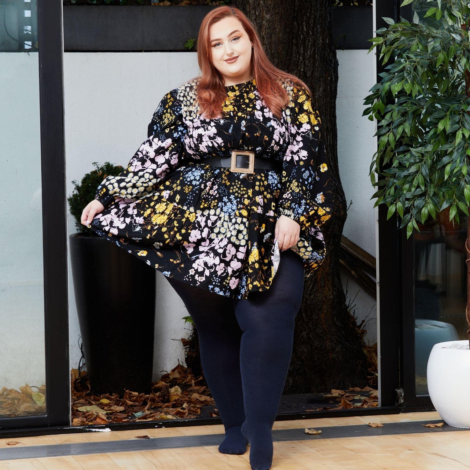 Collant in lana merino - Royal Navy