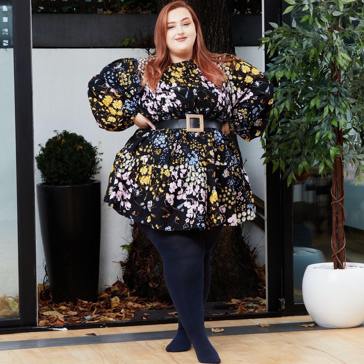 Collant in lana merino - Royal Navy