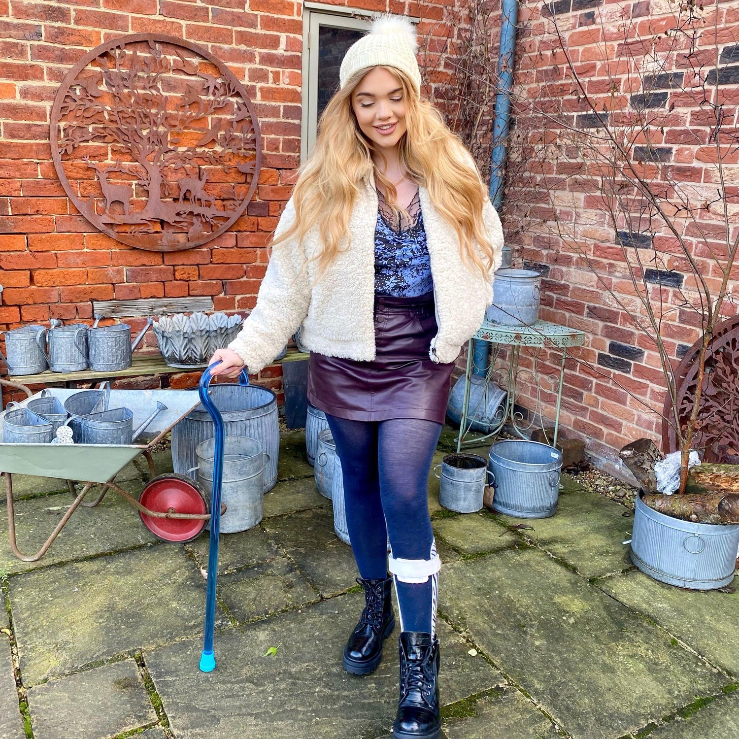 Collant in lana merino - Royal Navy