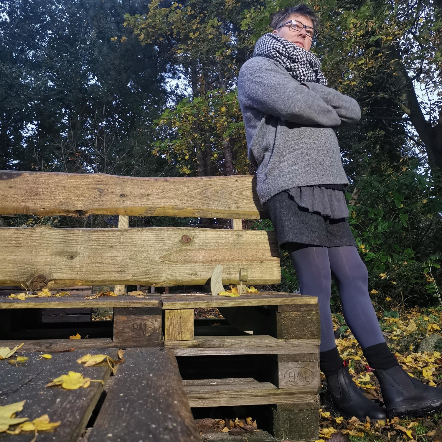 Collant 80 denari - Ardesia - Snag