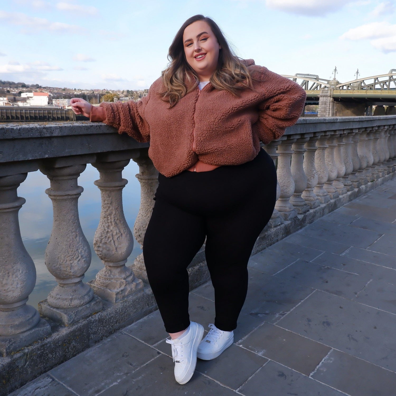 Leggings lunghi a prova di squat (V2) - 3 paia in nero