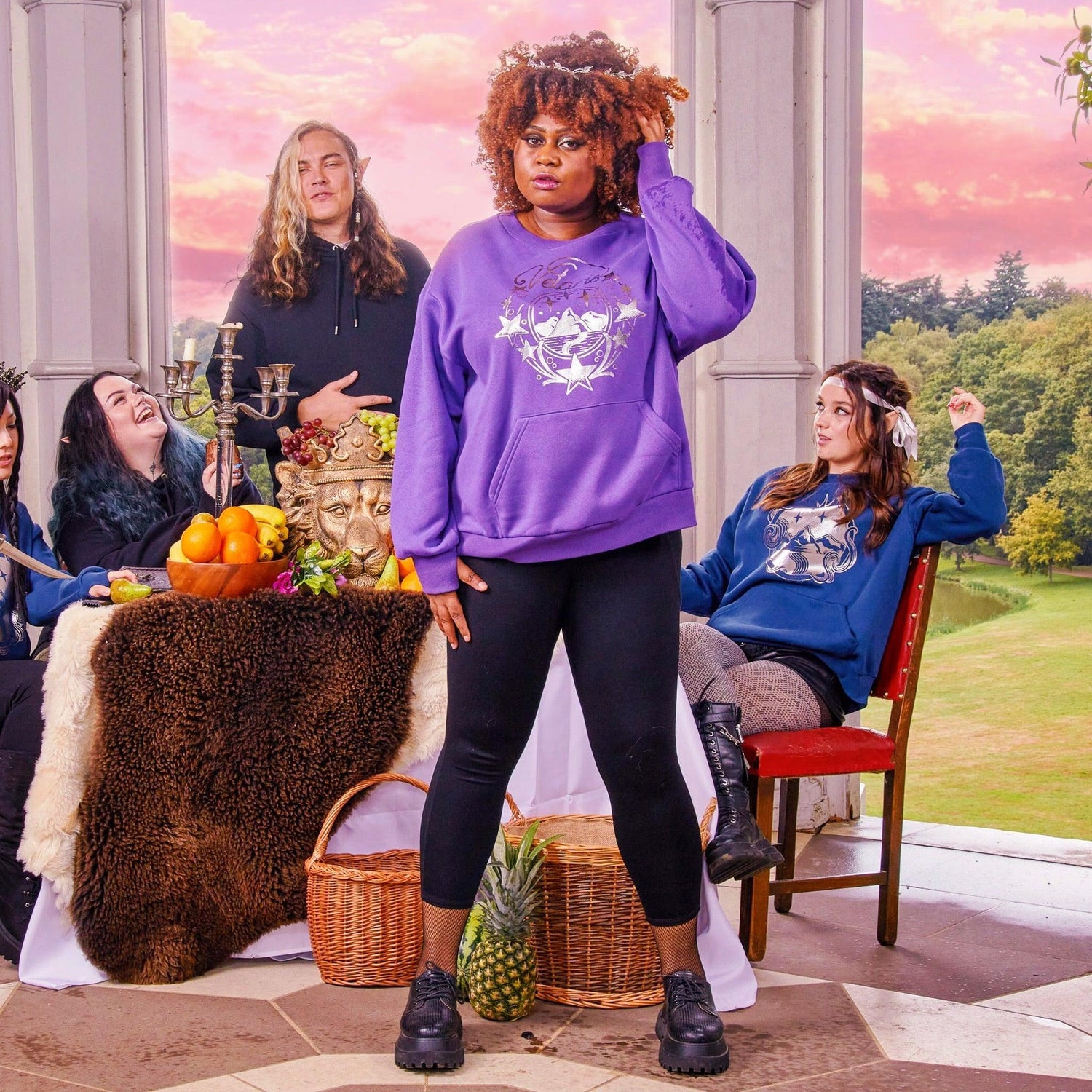 Felpa ACOTAR in cotone organico - Velaris