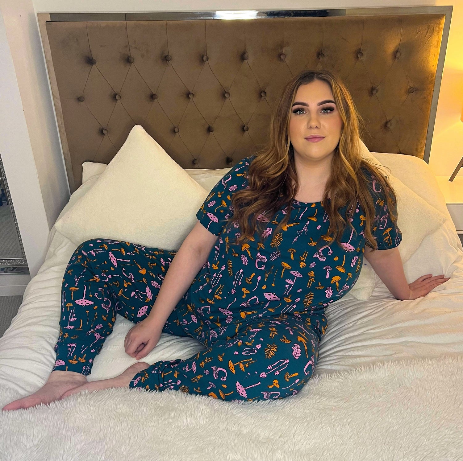 Top PJ in cotone organico - Mushie Patch