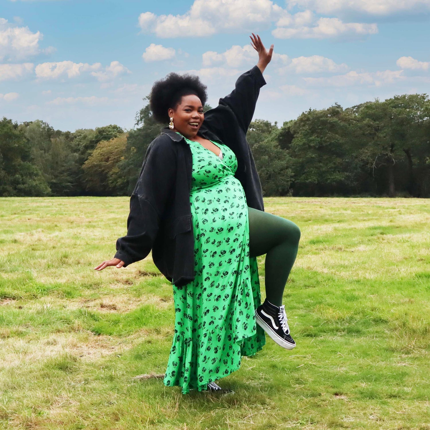 Collant 80 denari - Hit the Bottle Verde