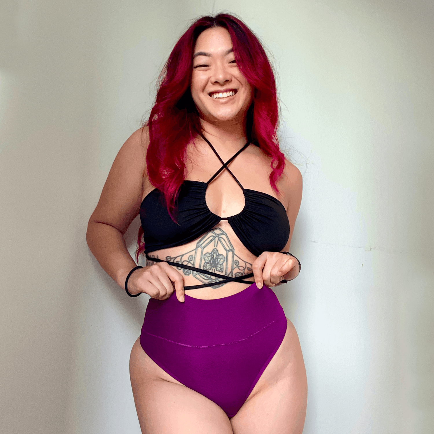 Perizoma in cotone biologico - Figgy Pudding