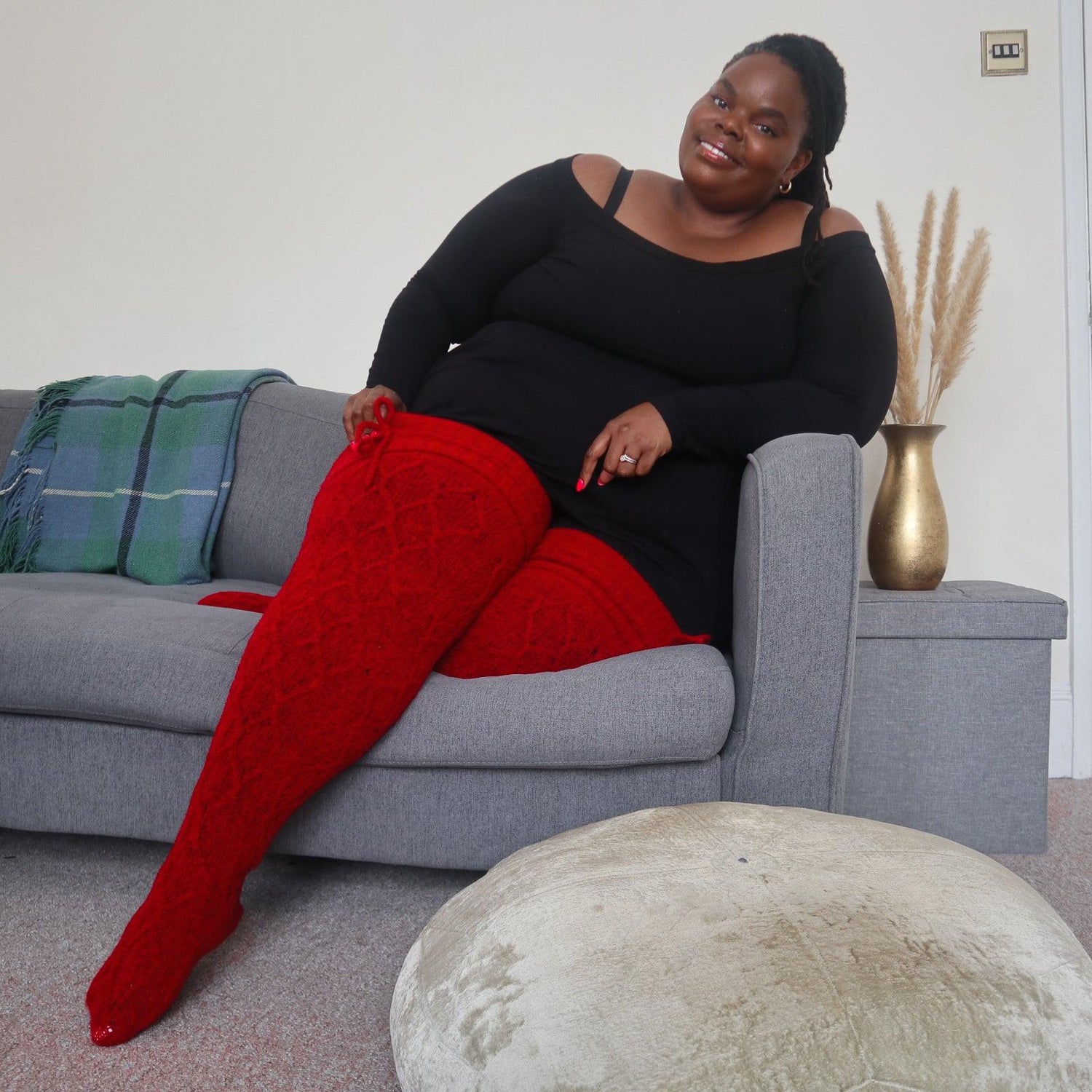 Calze alte - Aragosta