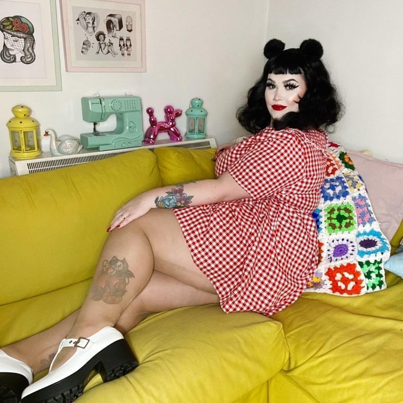 Collant - Giarrettiera velata - Burlesque