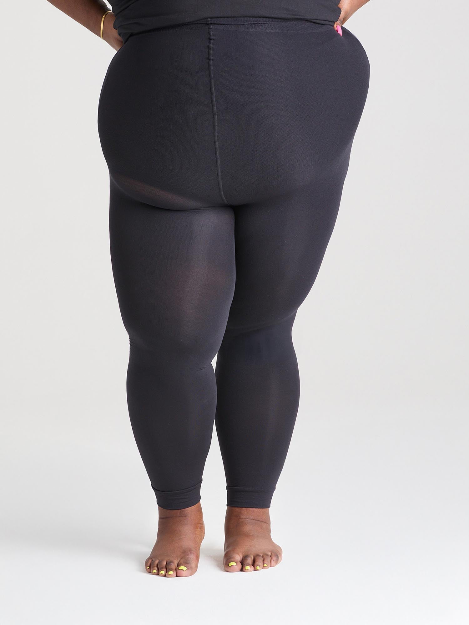 Footless Panty - Zwart