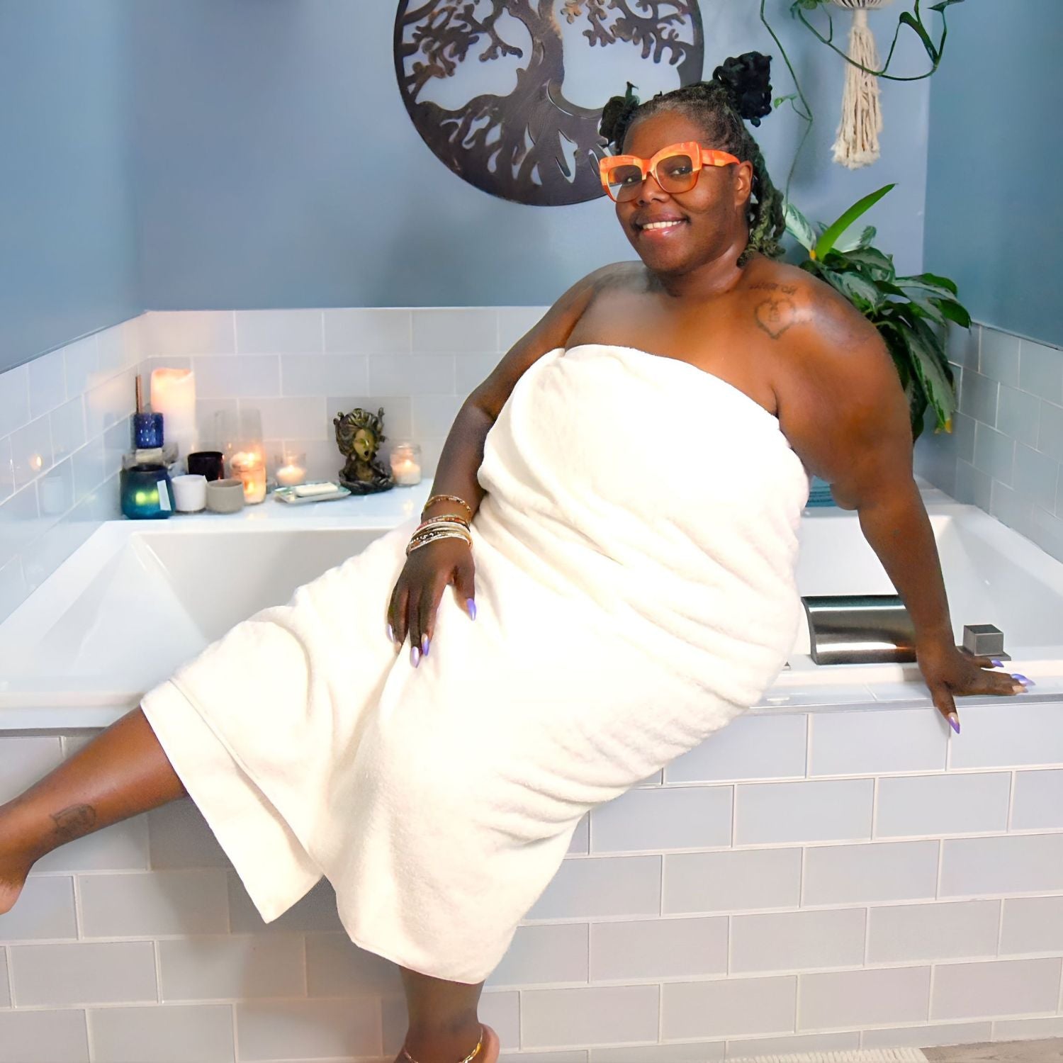 Grote Softee Handdoek - Wit