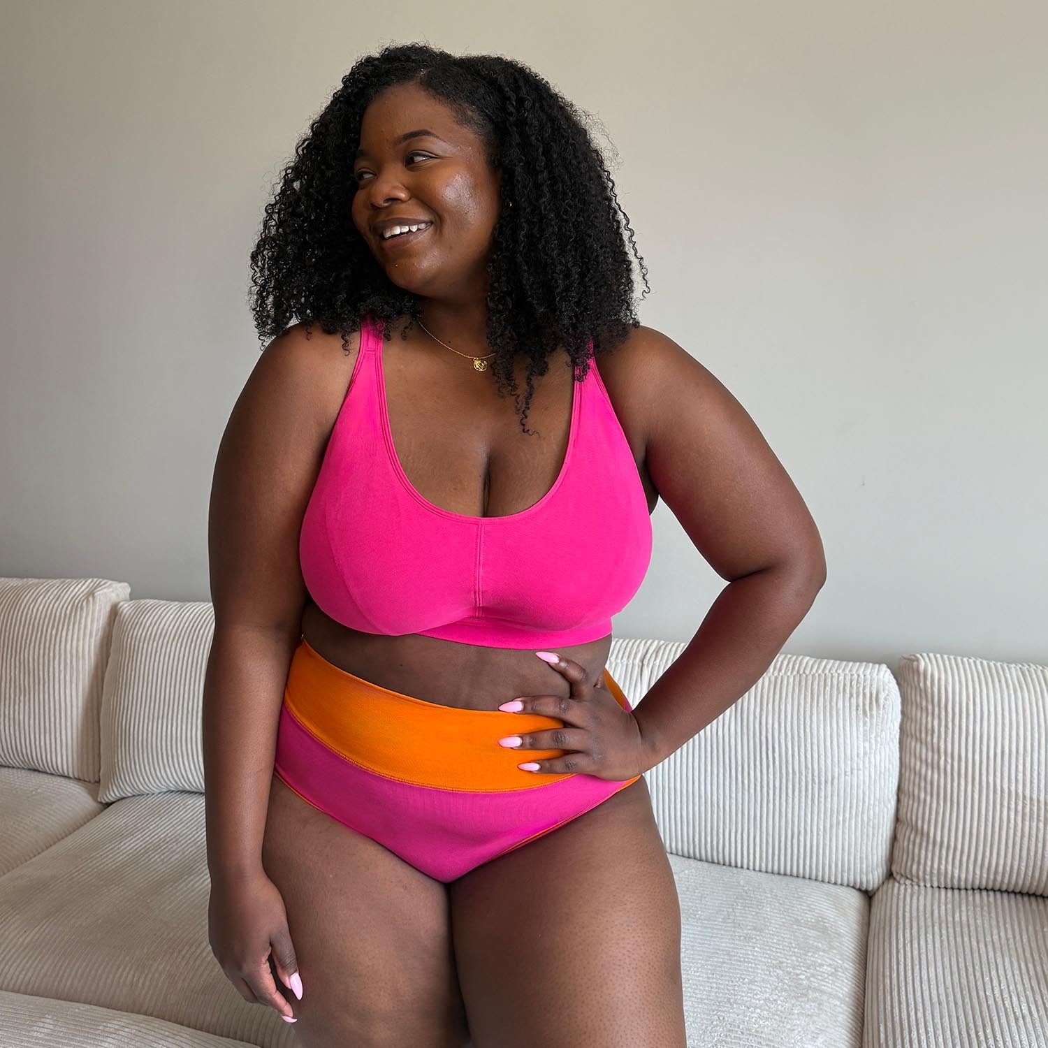 Organic Cotton Full Brief Duo Onderbroek - Barbara & Papaya