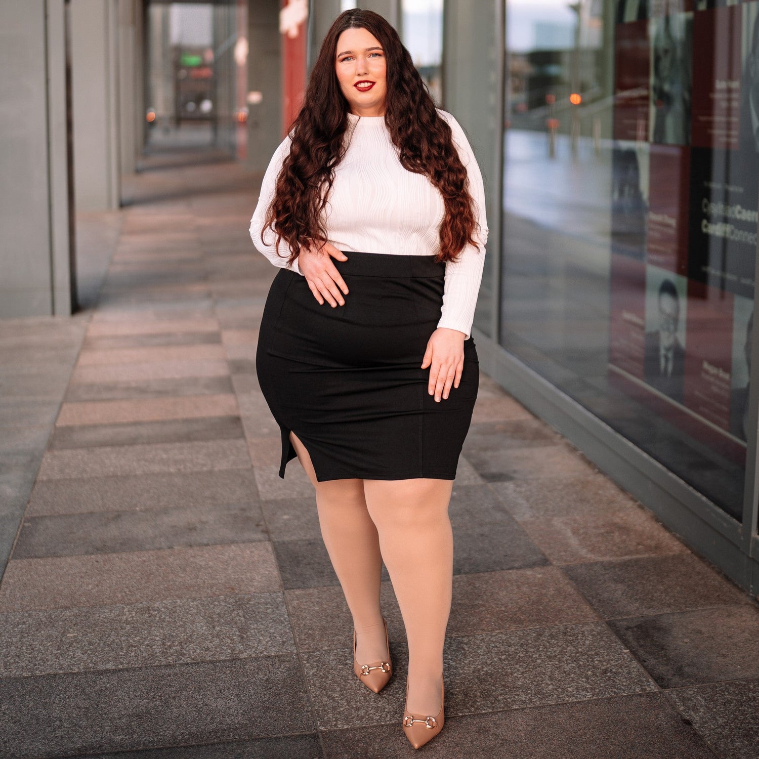 Huggy Licht Ondersteunende Panty - Builders Tea