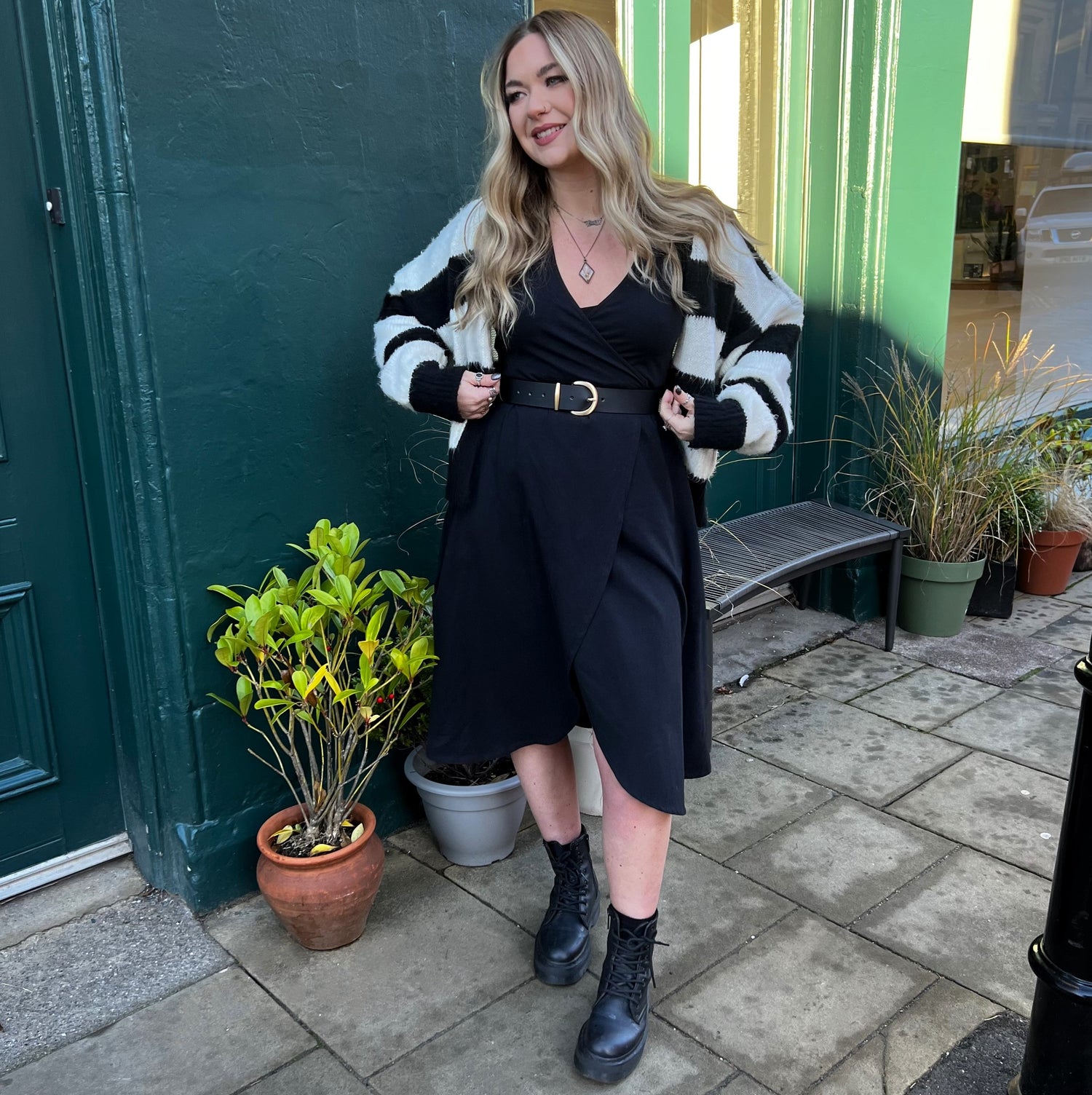 Vegan Leren Tailleriem - Goud