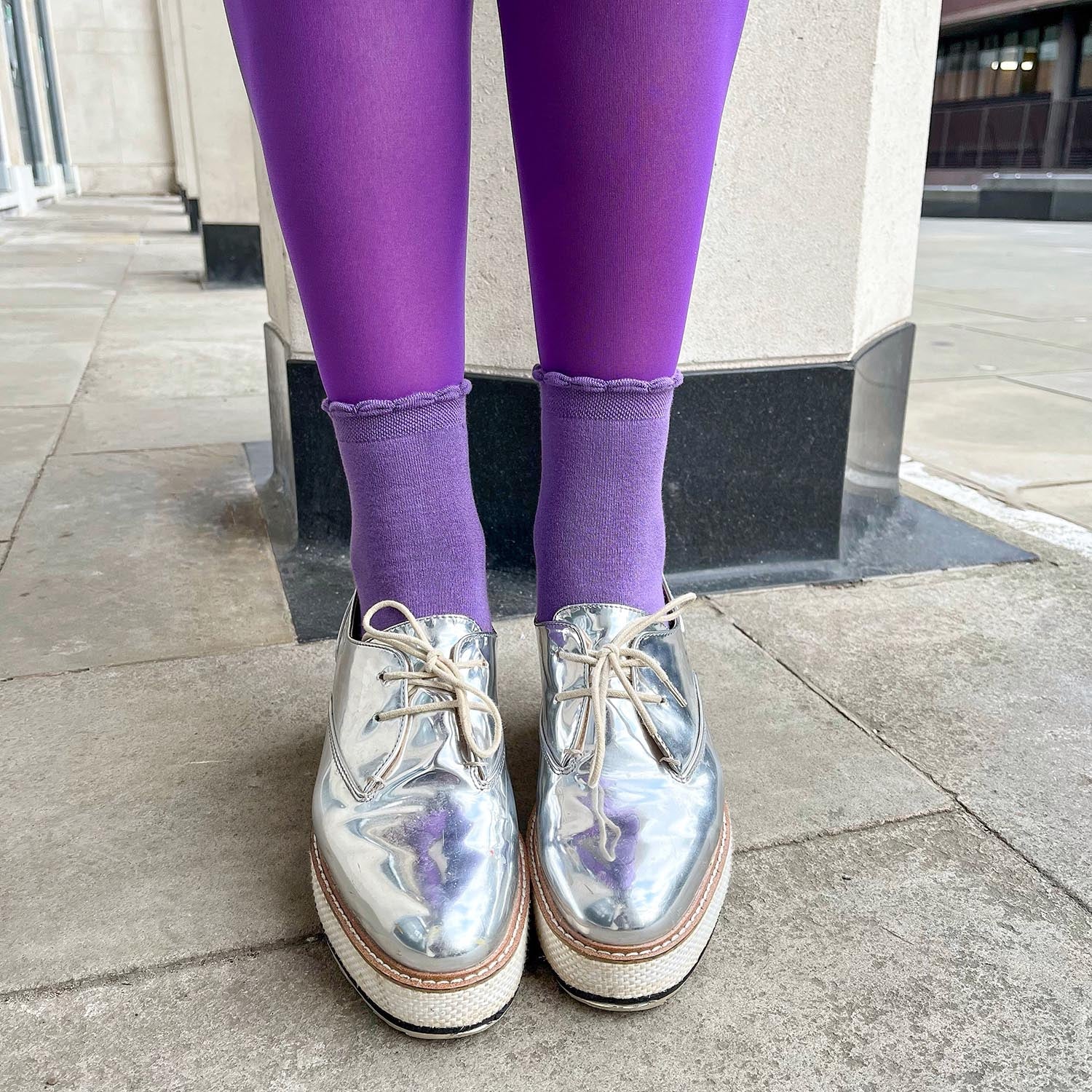 30 Denier Sheer Panty - Purple Haze