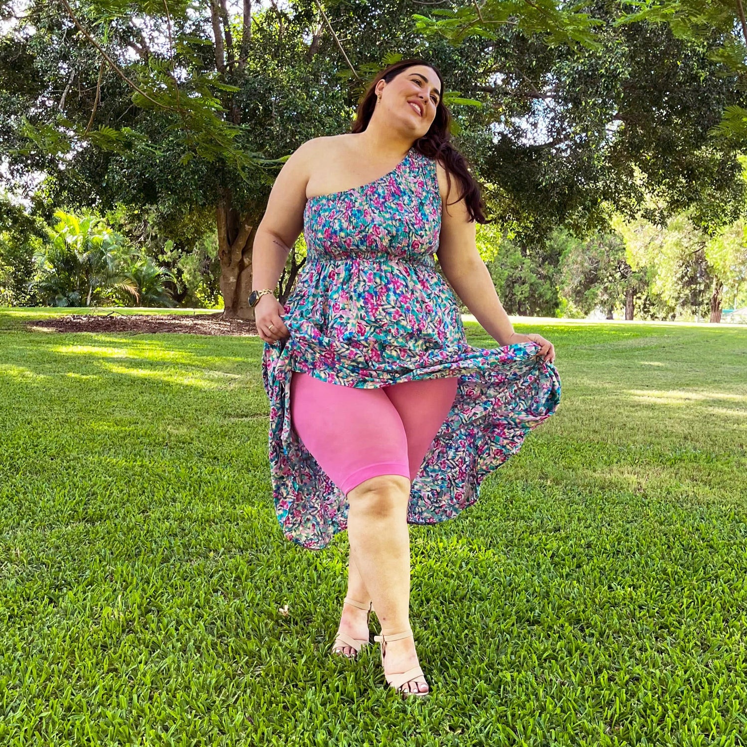 Stay Cool Chub Rub Korte Broek - Roze Dame