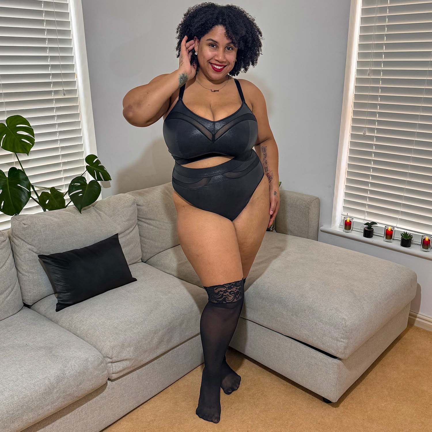 Jamesette - Maat 4 Grande Cup BH - Maat F Slipje