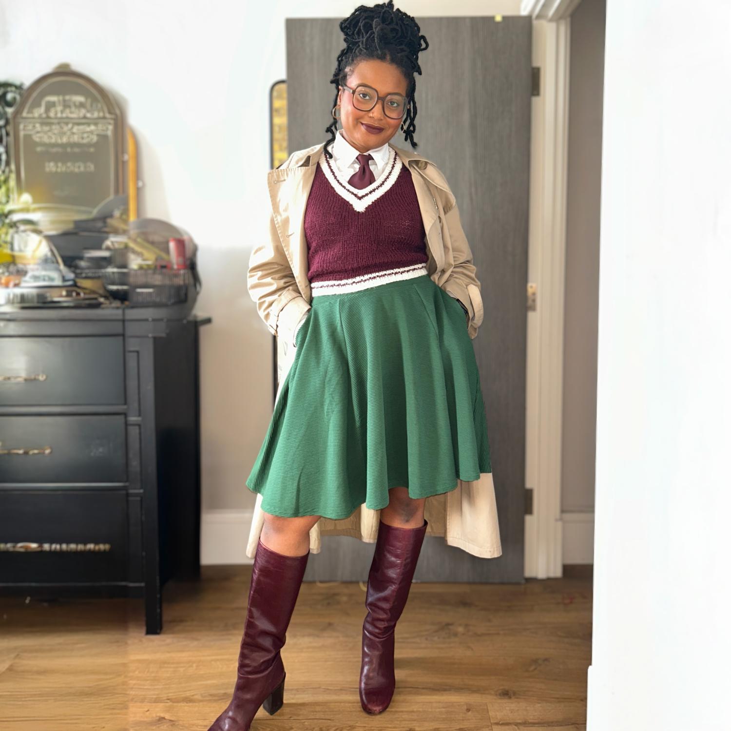 Ottomaans uitlopende rok - Petit Pois