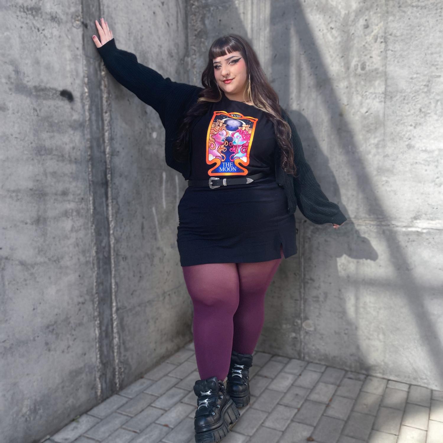 Grote Arcana Baby Tee - XVIII De Maan