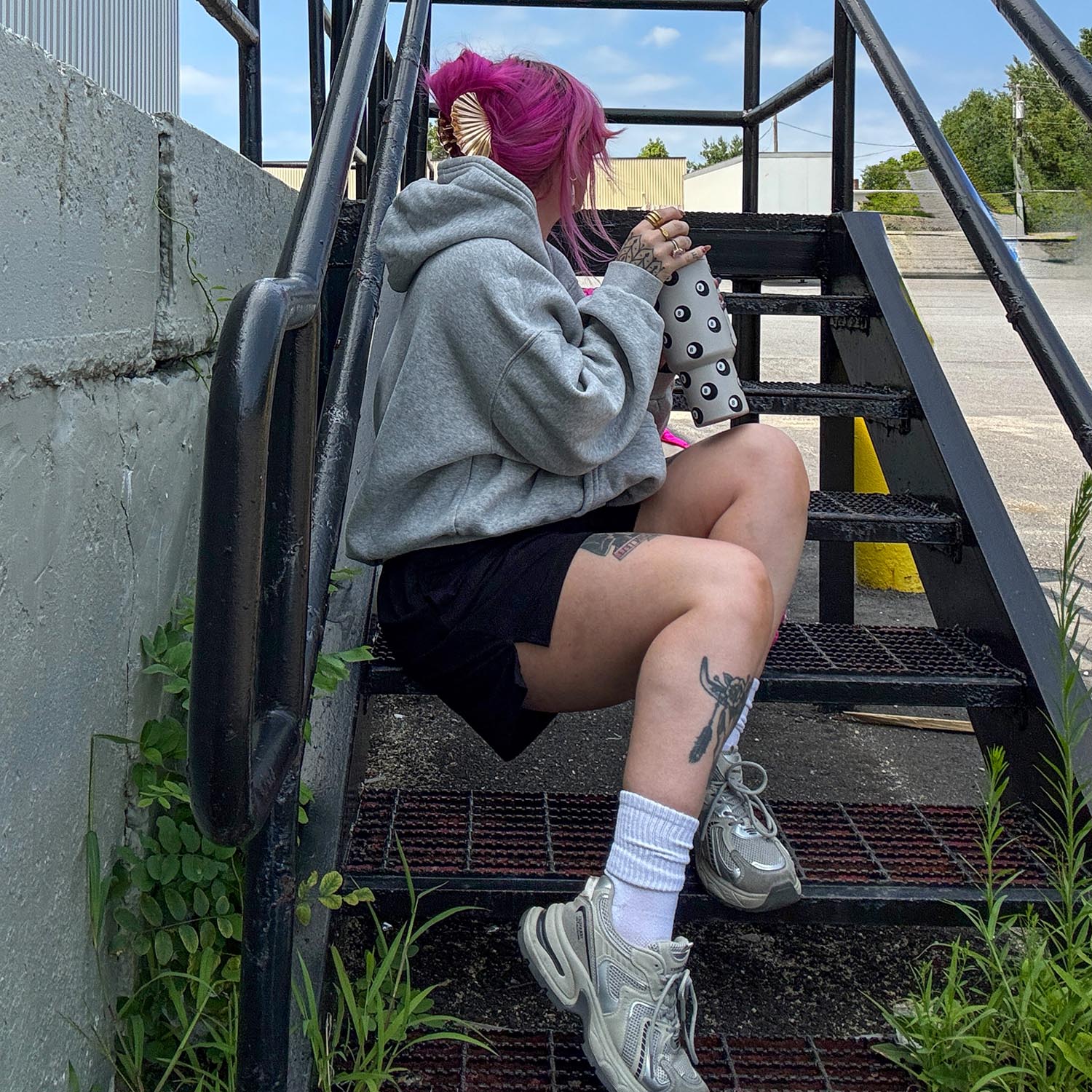 Bamboe Loungeshort - Zwart